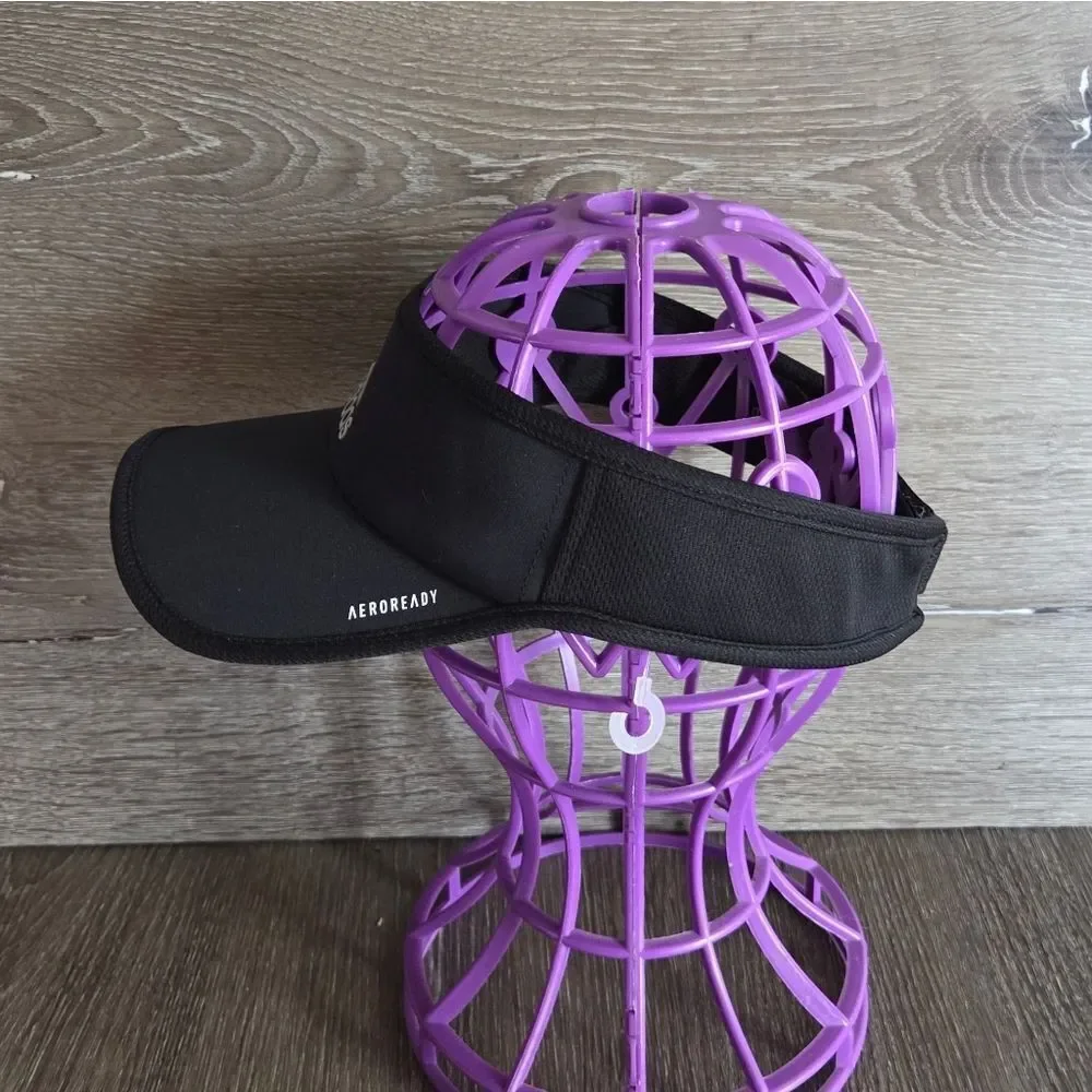 Adidas Black Visor Hat